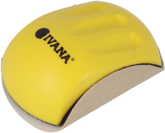 Ivana Handschuurblok voor schuurschijf - Klittenband - Ø125mm