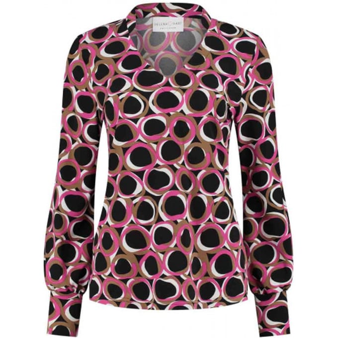 Helena Hart 7370 cir goldie printo circa fuchsia