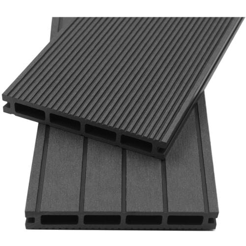 HOME DELUXE Set van 6 vlonderplanken Samana (2m², Antraciet)