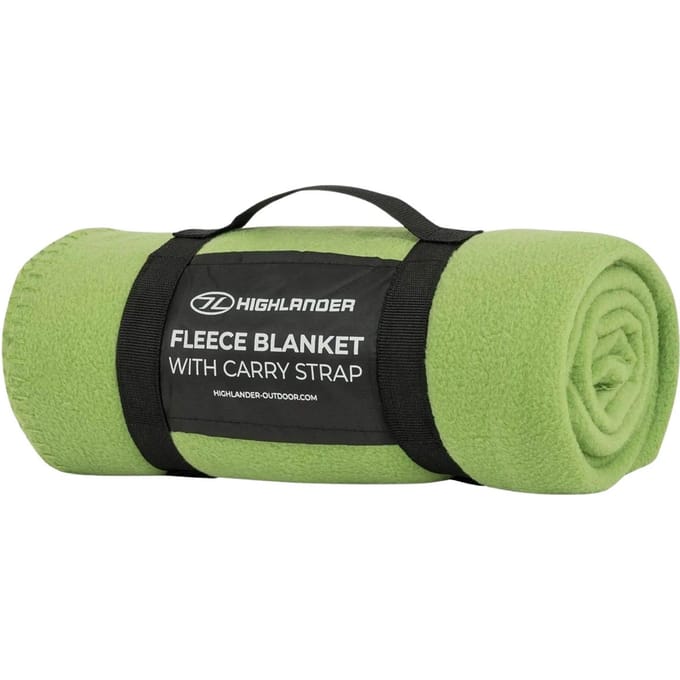 Highlander Fleece Deken - Forest green
