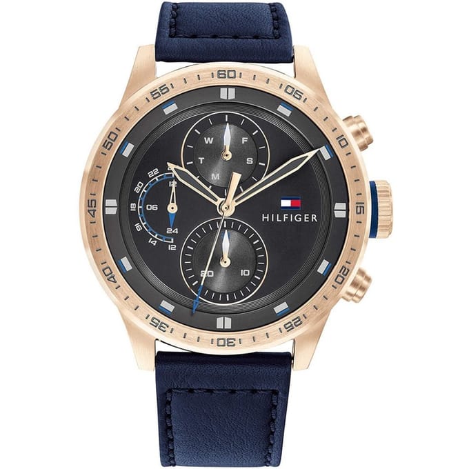Tommy Hilfiger 1791808 Heren Horloge 46mm 5ATM