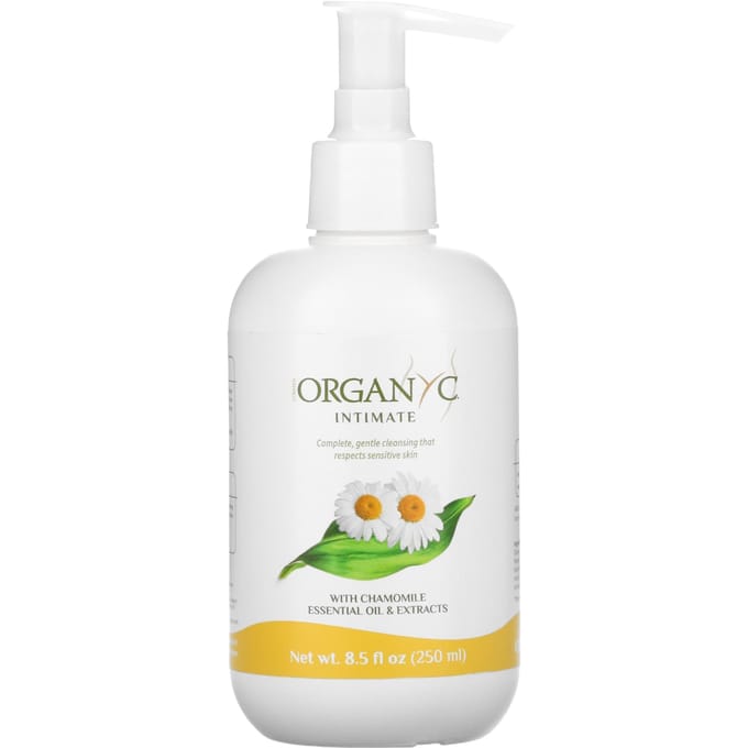 Organyc, Intiem, Complete Zachte Reiniger, 8.5 fl oz (250 ml) white