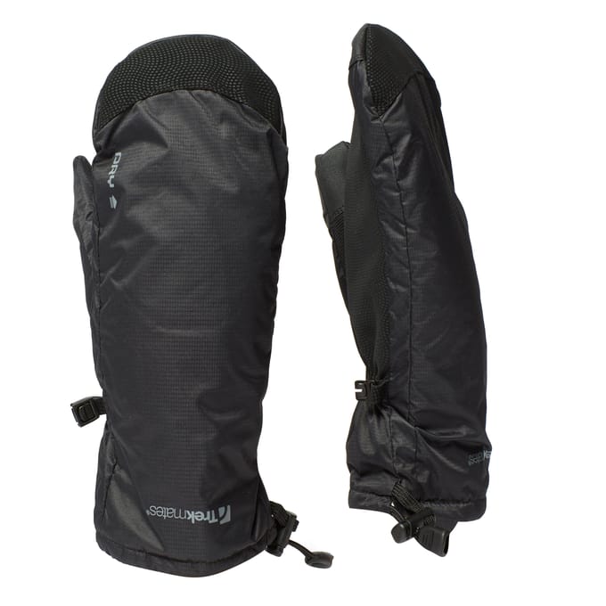 Trekmates Dames Classic Dry Mitts, Zwart