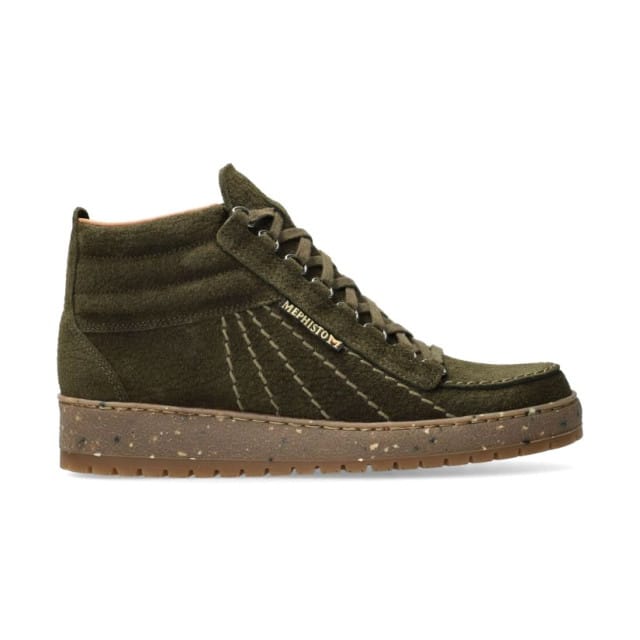Mephisto Rainbow Mid - heren laars - Groen - maat 41 (EU) 7.5 (UK)