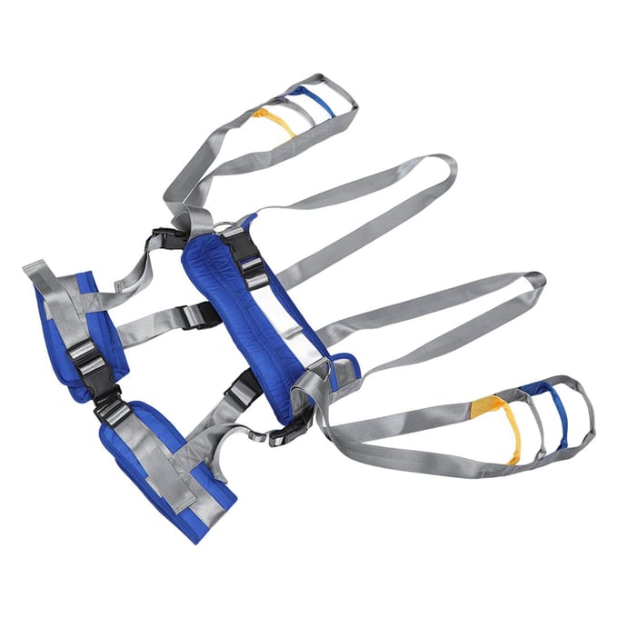 Body Transfer Riem Band Loop Hulpmiddelen 220.5lb Belasting Kindmaat Patiëntenlift Slingen voor Patiënt gray