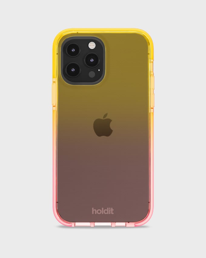 Phone case Seethru Gradient Bright Pink/Orange Juice iPhone 13 Pro