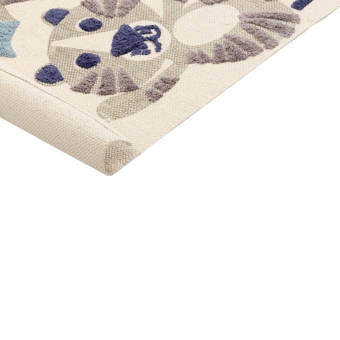 SINGKIL - Vloerkleed - Beige - Katoen