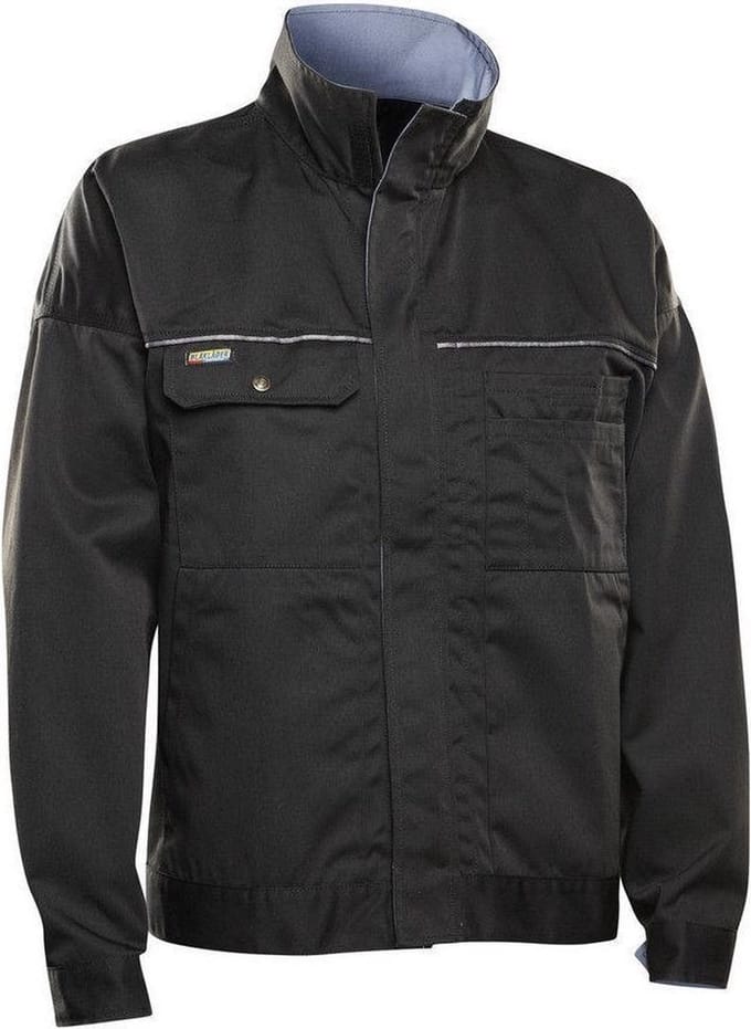 Blåkläder 4041-1860 Jack ongevoerd (Uitlopend model) Zwart/Grijs maat XL