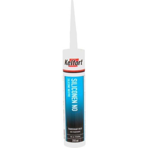 Kelfort siliconenkit NO Transparant-grijs 310ml