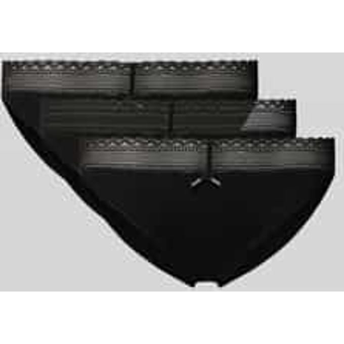 Slip van Katoenmix in Set van 3 Model 'TRIPLET LACE BRIEF'
