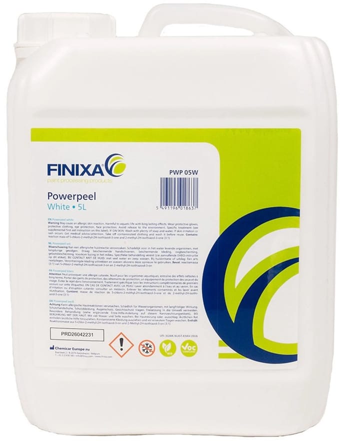 FINIXA POWERPEEL afpelbare coating WIT - 5 liter