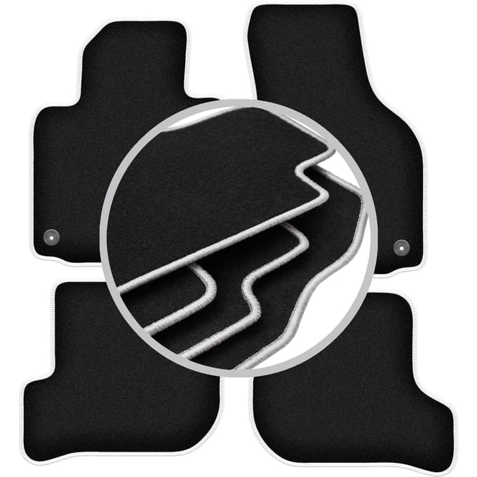 CARLUX-SILVER automatten voor: Skoda Yeti crossover (2009-2017)