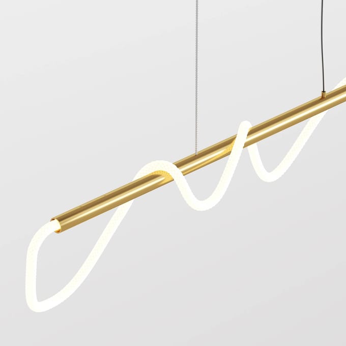 Maytoni Tau LED hanglamp met lichtslang