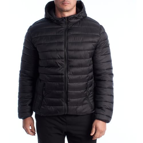 Herren-Steppjacke mit Kapuze US42127019