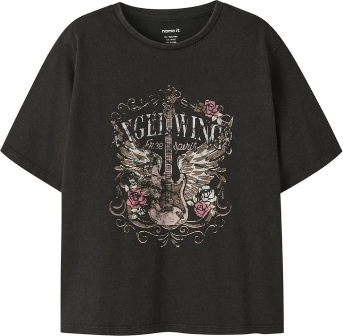 NAME IT - NKFLONNA SS NREG TOP BOX - Meisjes - T-shirts