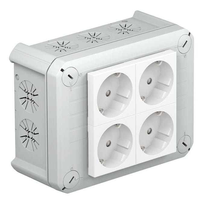 OBO T-Box Wand/Plafond Kabeldoos - 2007825 - E2PVV
