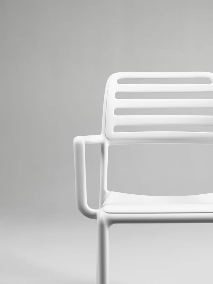 Nardi Costa Armleunstoel - bianco