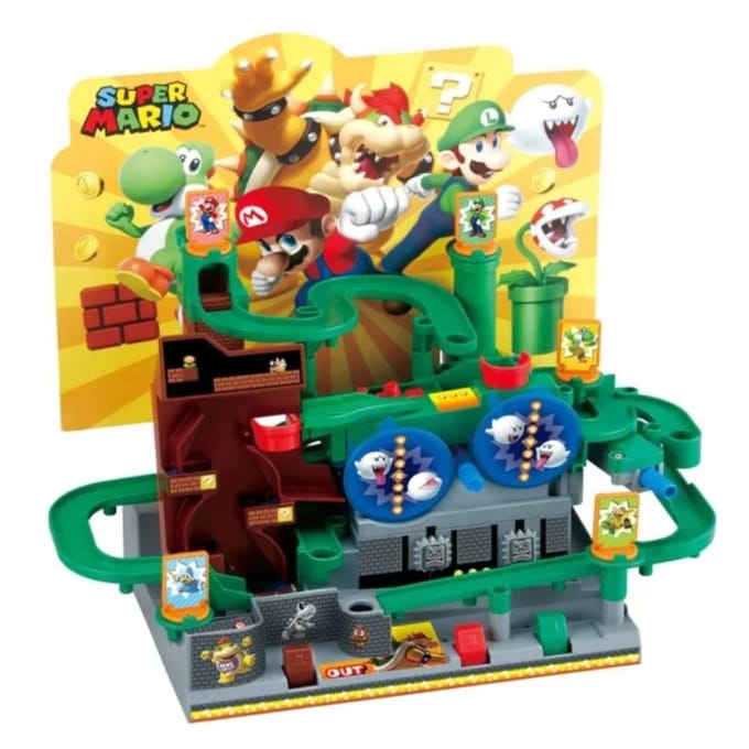 EPOCH Super Mario Adventure Game Dx- doolhofspel- actiespel- joystick- met LINK systeem