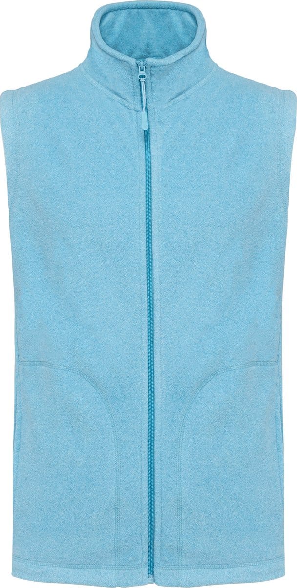 Kariban Bodywarmer van microfleece heren K913 - Cloudy blue heather - L