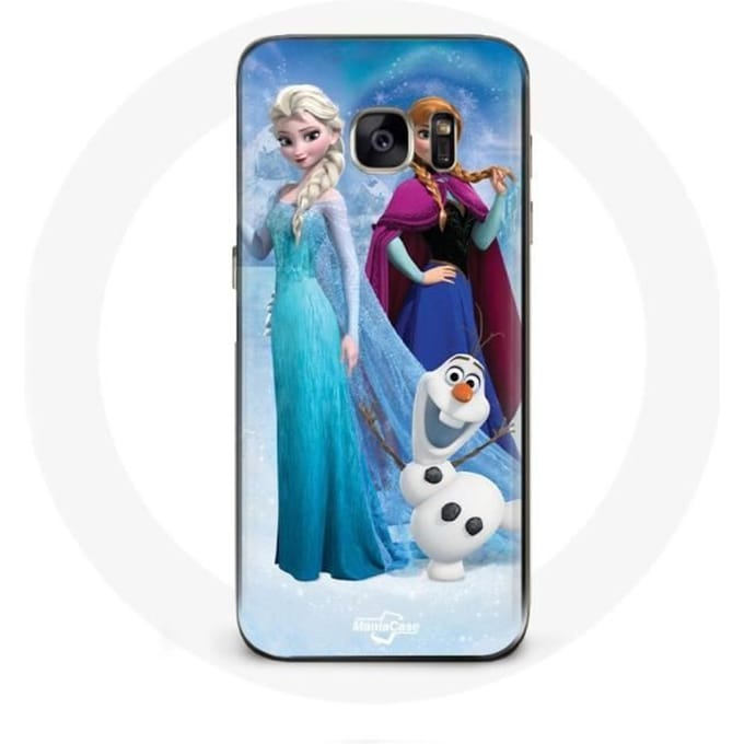 Coque Samsung Galaxy S7 La Reine Des Neiges Elsa Anna Olaf