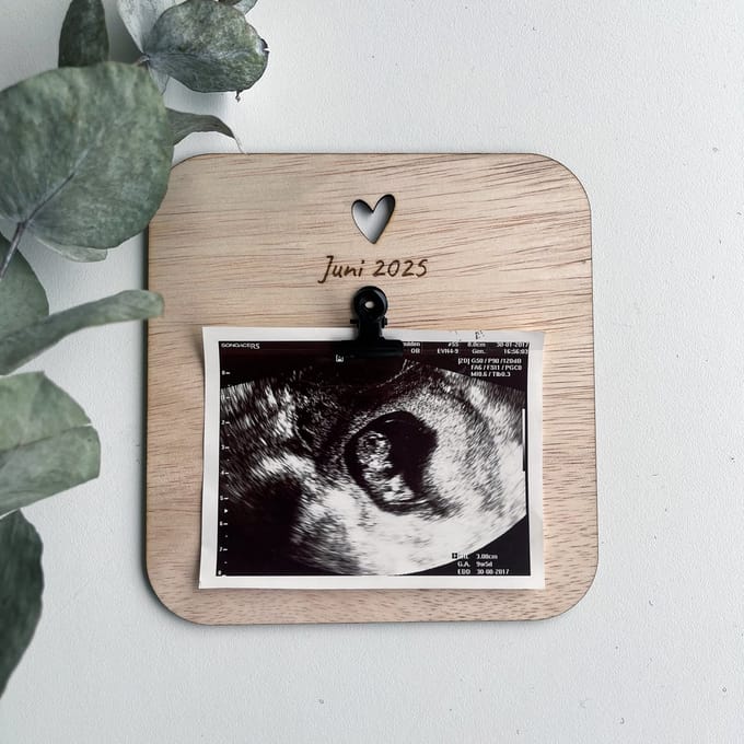 Zwangerschapsaankondiging - Echo - Baby echo - Zwangerschap bekendmaken