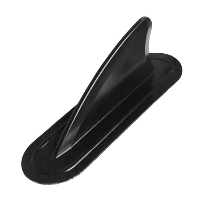 Kajak Kano Roeiboot Vin Surfplank Zijstaart Stuwvin voor Surfplank Paddle Board zwart