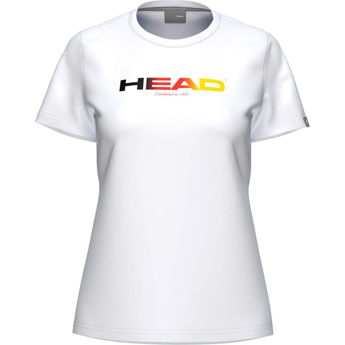 HEAD DTB Rainbow T-shirt Dames-wit