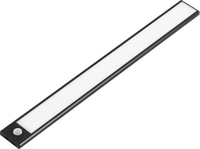 LED onderkast verlichting - Neutraal wit - USB oplaadbaar - 30cm - Zwart