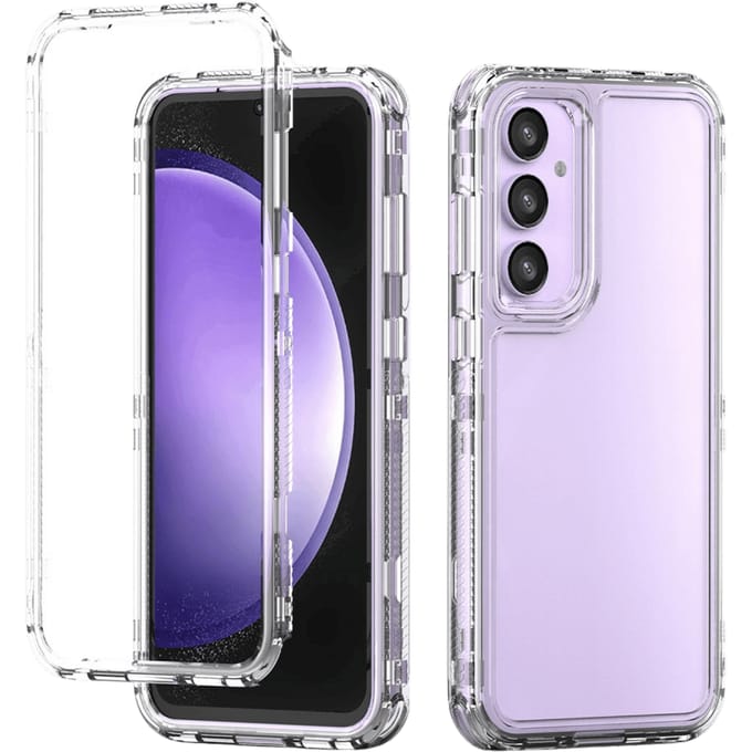 Mocaa Samsung S23 FE Full Body Beschermhoes Transparant