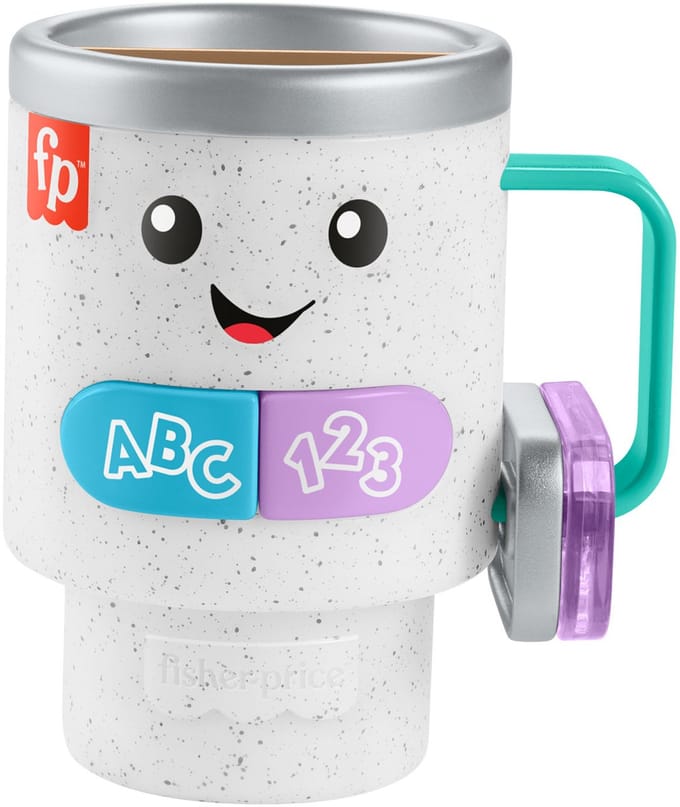 Fisher-Price – HXF49 – Interactief Mok Speelgoed – Lampjes en Liedjes