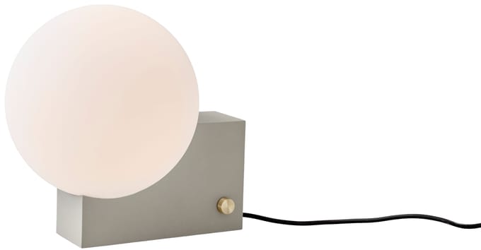 &Tradition Journey SHY1 Muur en Tafellamp Silk Grijs