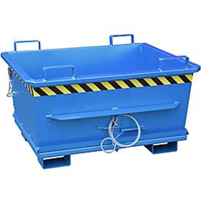 Bodemklepcontainer BKB 500, blauw