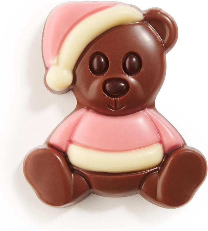 Baby Chocolade Melk Knuffelbeertjes Roze