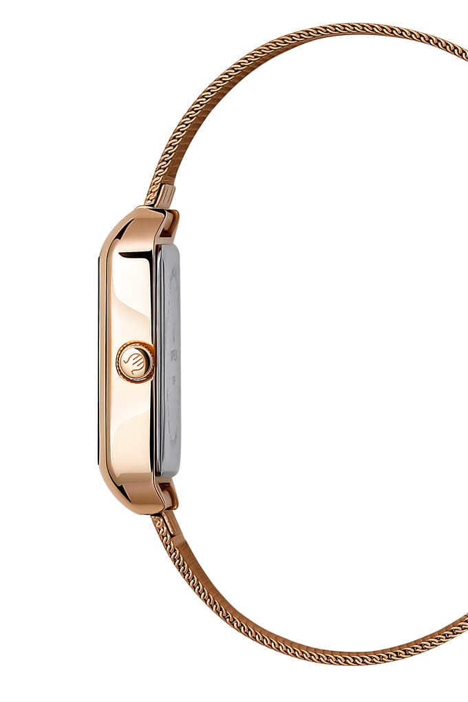 ORPHELIA OR12914 - Horloge - RVS - Rosékleurig - 28x34 mm
