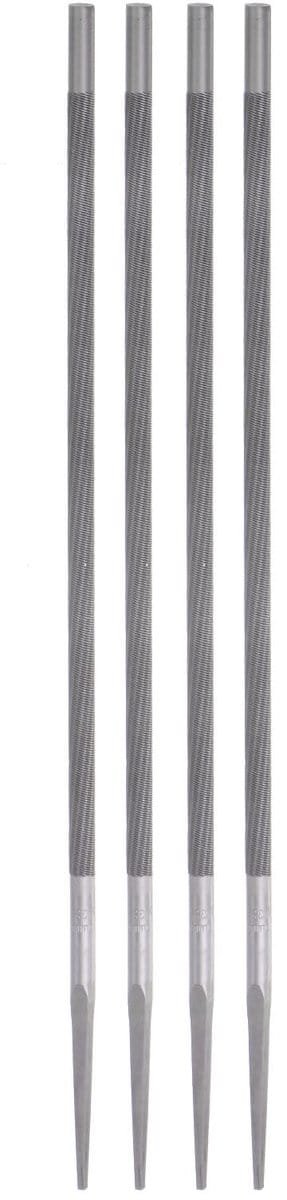 Vijl 7/32" (5,5mm) rond koolstofrijk staal dubbele snede slijpen rasp