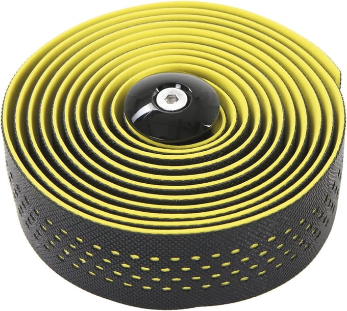 Contec Goo D2 Stuurlint + 2 Stuurdoppen - Zwart/Geel