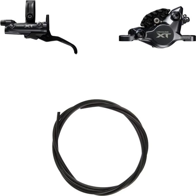 Voorwiel schijfremmen zonder vin Shimano Deore XT