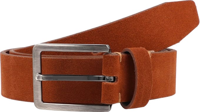 Lloyd Men's Belts Leren riem - Jongens - 110 cm - cognac