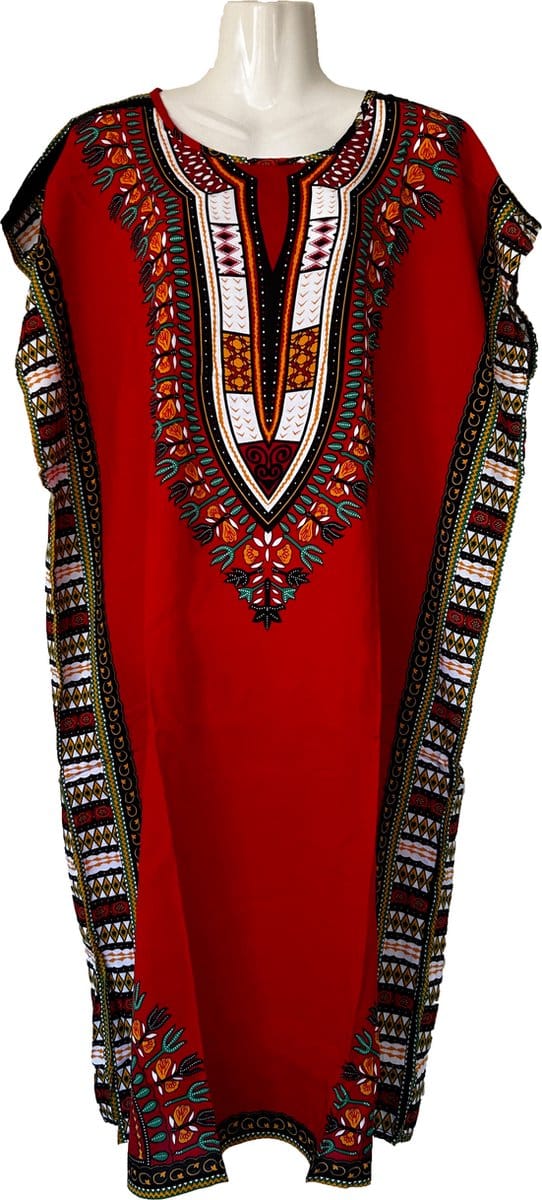 Dames Jurk One Size Rood