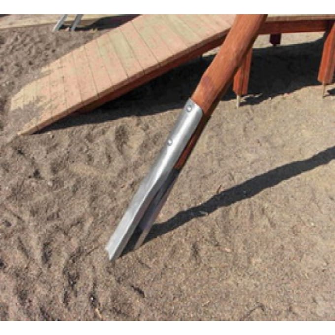 Paalhouder voor speeltoestellen ø120x900mm