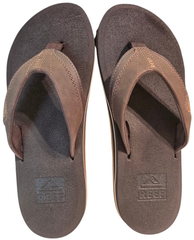 Reef Cushion Teenslippers - Zomer slippers - Heren - Bruin - Maat 44