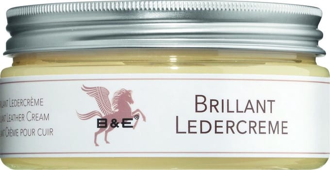Ledercreme B&E Brillant blank 250ml