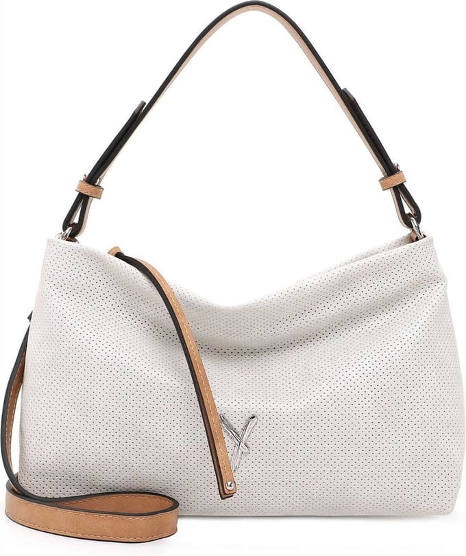 SURI FREY Schoudertas Buffy Crossover Bag Ecru Crème