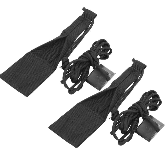 2 Pièces Équipement de Tir à l'Arc Corde d'Arc Corde Arc Recourbé Arc Traditionnel Outil Universel Noir
