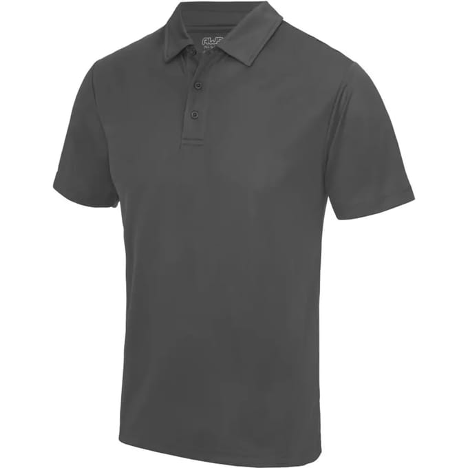 Just Cool - Cool Polo - Charcoal (Solid) maat S