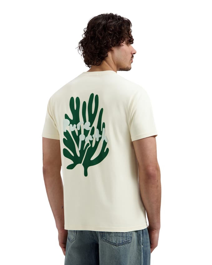 Pure Path Pure Path T-shirt Coral Reef Faded Ecru  M