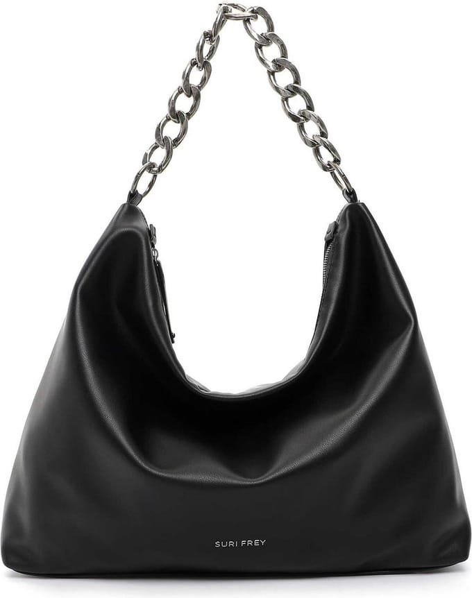 SURI FREY Schoudertas Kary Beutel Black Zwart