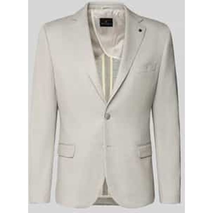 slim fit 2-knoops colbert met klepzakken model 'Nick'