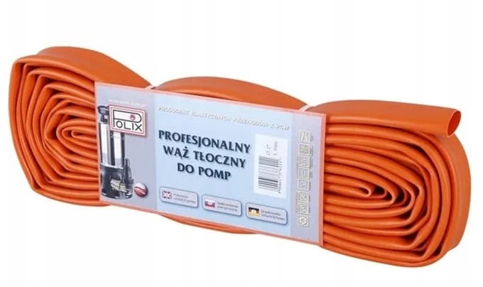 Druk- en Zuigslang 2-laags PVC 6/4" 10m voor Pompen