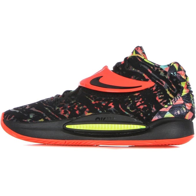 Basketbalschoen heren Kd14 Zwart/helder Crimson/geel Strike